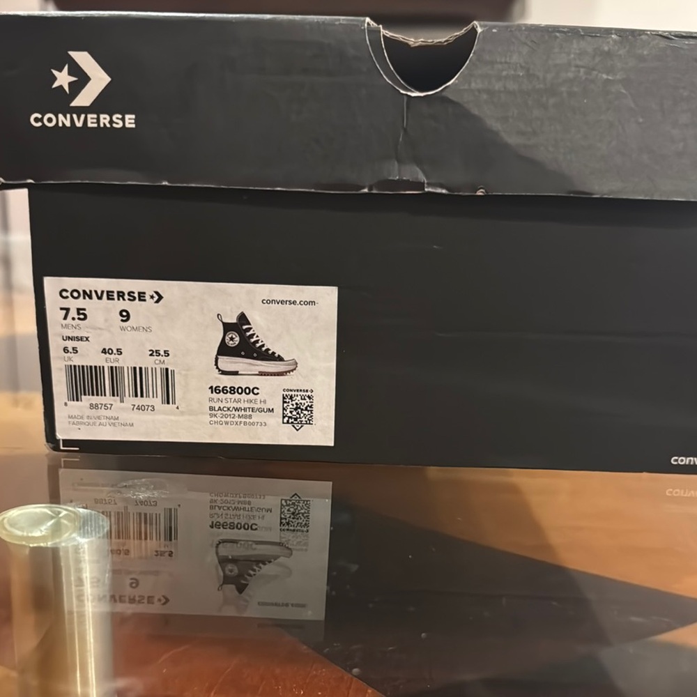 Converse Black High-Top Sneakers